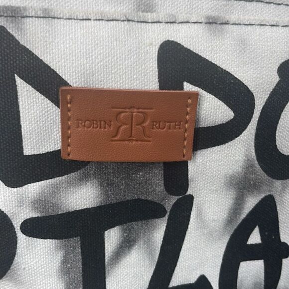 Robin Ruth Tote with zipper Portland black and white - Picture 3 of 8